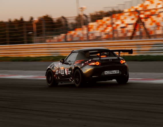 Тренируемся на трассе