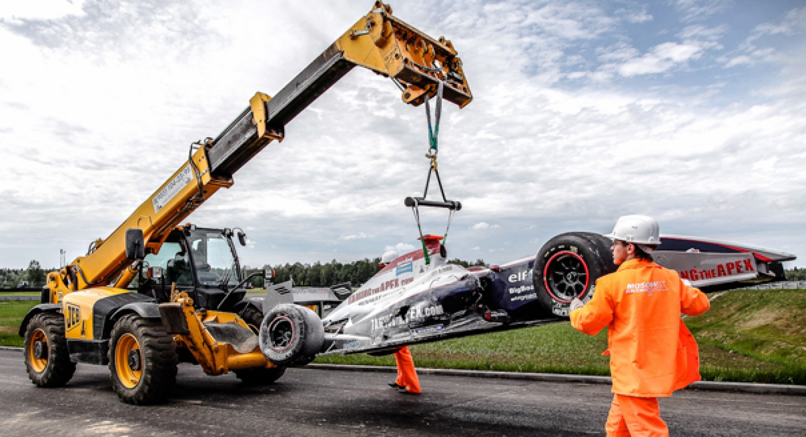 Тренировка маршалов Moscow Raceway