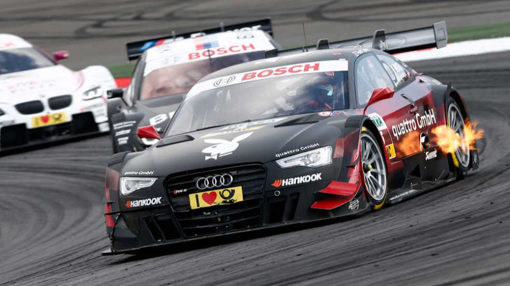 Круг по Moscow Raceway на Audi RS 5 DTM c Эдоардо Мортарой